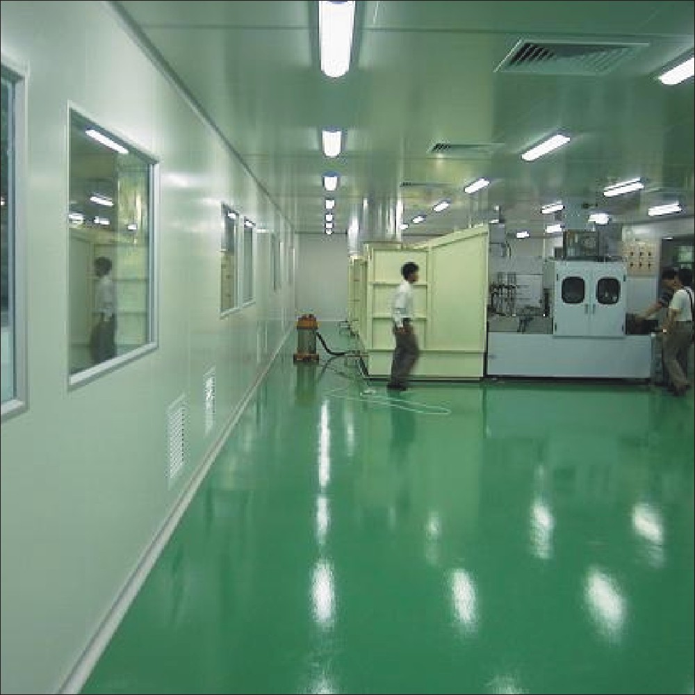 环氧净化地板